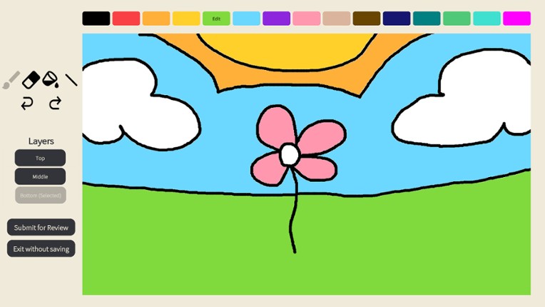 Cozy Sketcher - AI Drawing Game screenshot