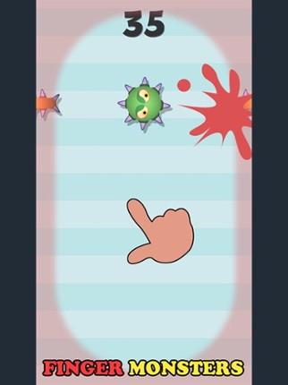 FINGER MONSTERS - Free 3D Touch Addictive Puzzle Game For Kids Image