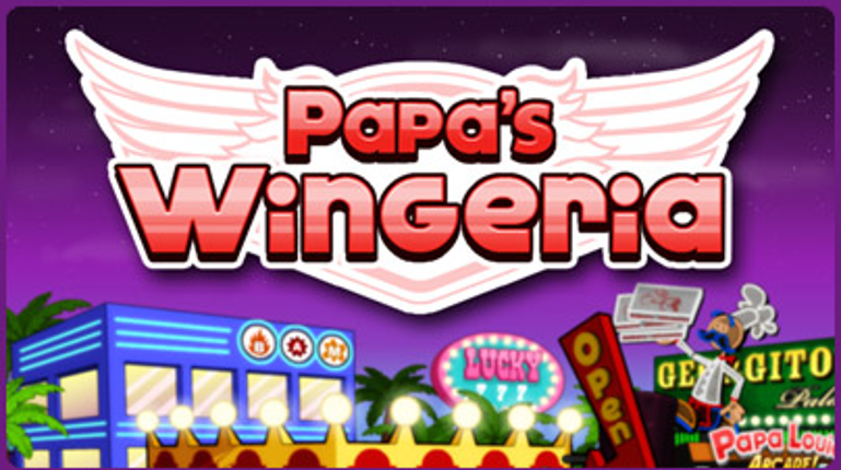 Papa's Wingeria Game Cover