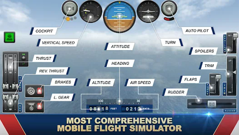 Jumbo Jet Flight Simulator Image