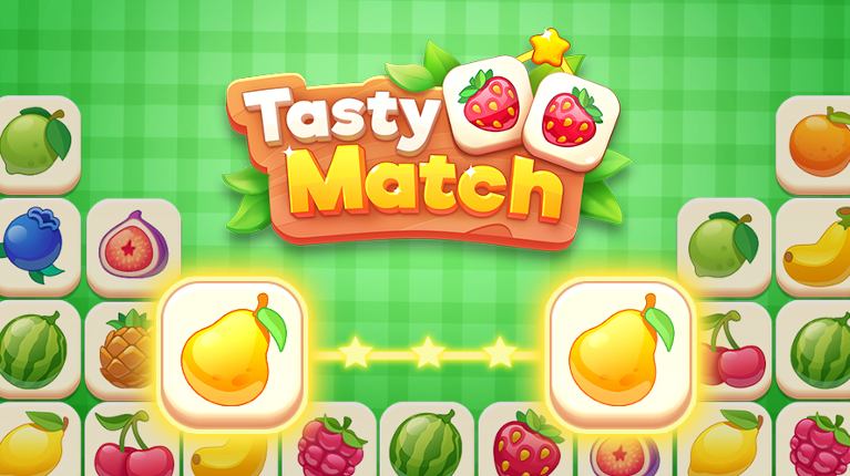 Tasty Match: Mahjong Pairs Game Cover