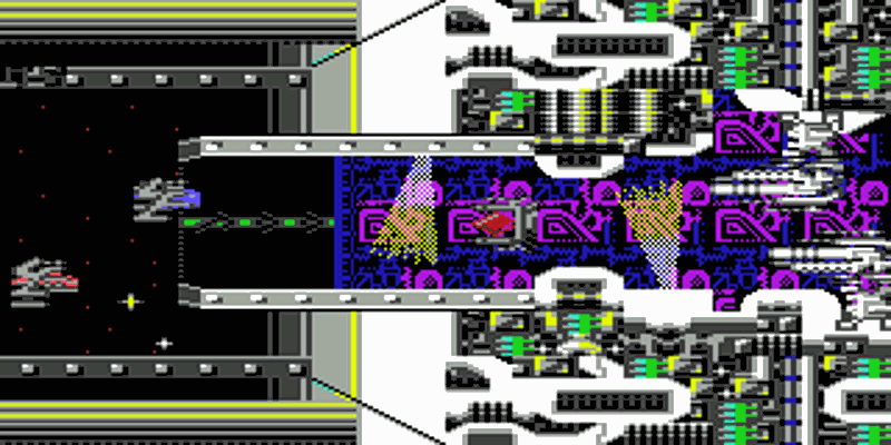 Metal Dust (C64 SuperCPU) screenshot