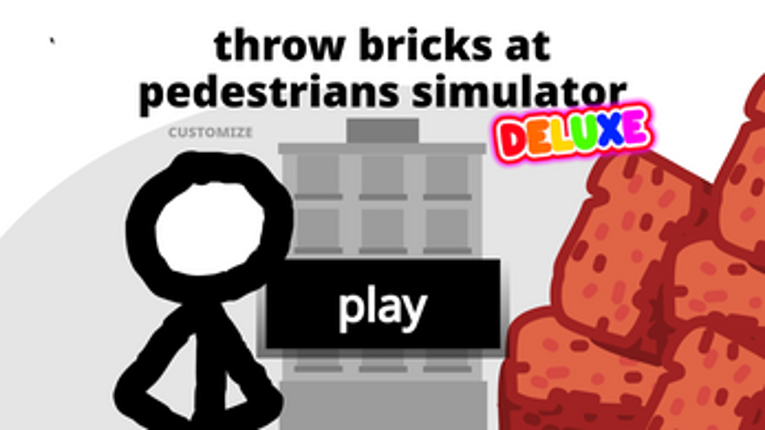 Throw Bricks at Pedestrians Simulator screenshot