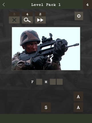 Guess the Modern Firearm screenshot