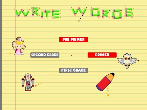 Learn To Write Sight Words screenshot