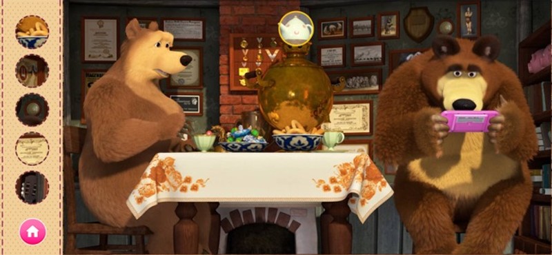 Masha and the Bear. Activities Image
