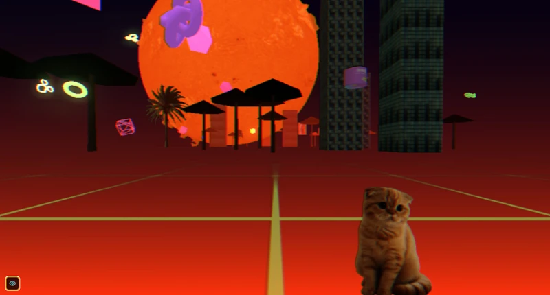 memu is space cat screenshot
