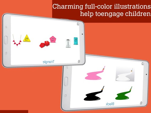 Montessori Colors and Shapes, an educational game to learn colors and shapes for toddlers Image