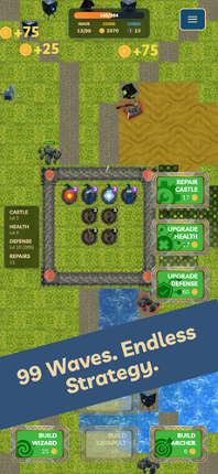 Nodes of Nebula TD screenshot