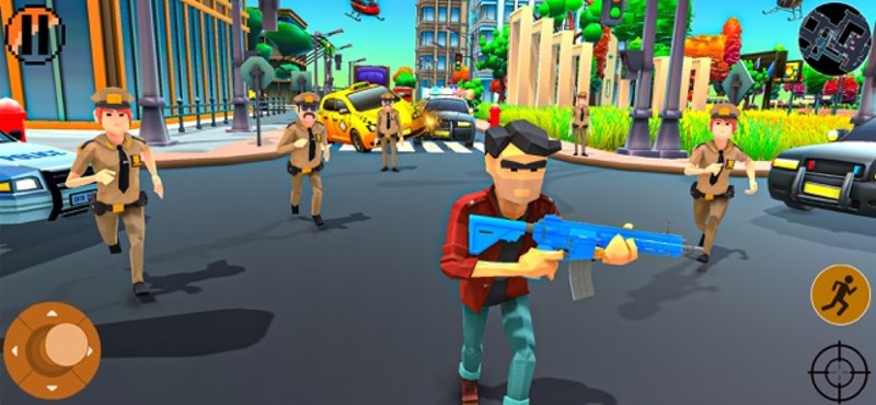Pixel Shooting City Craft War Image
