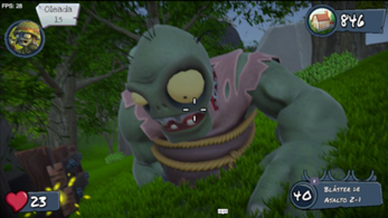 Plants vs. Zombies: Sunstrike(Garden Warfare FanGame) screenshot