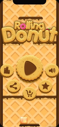 Rolling Donuts Fun Casual Game screenshot