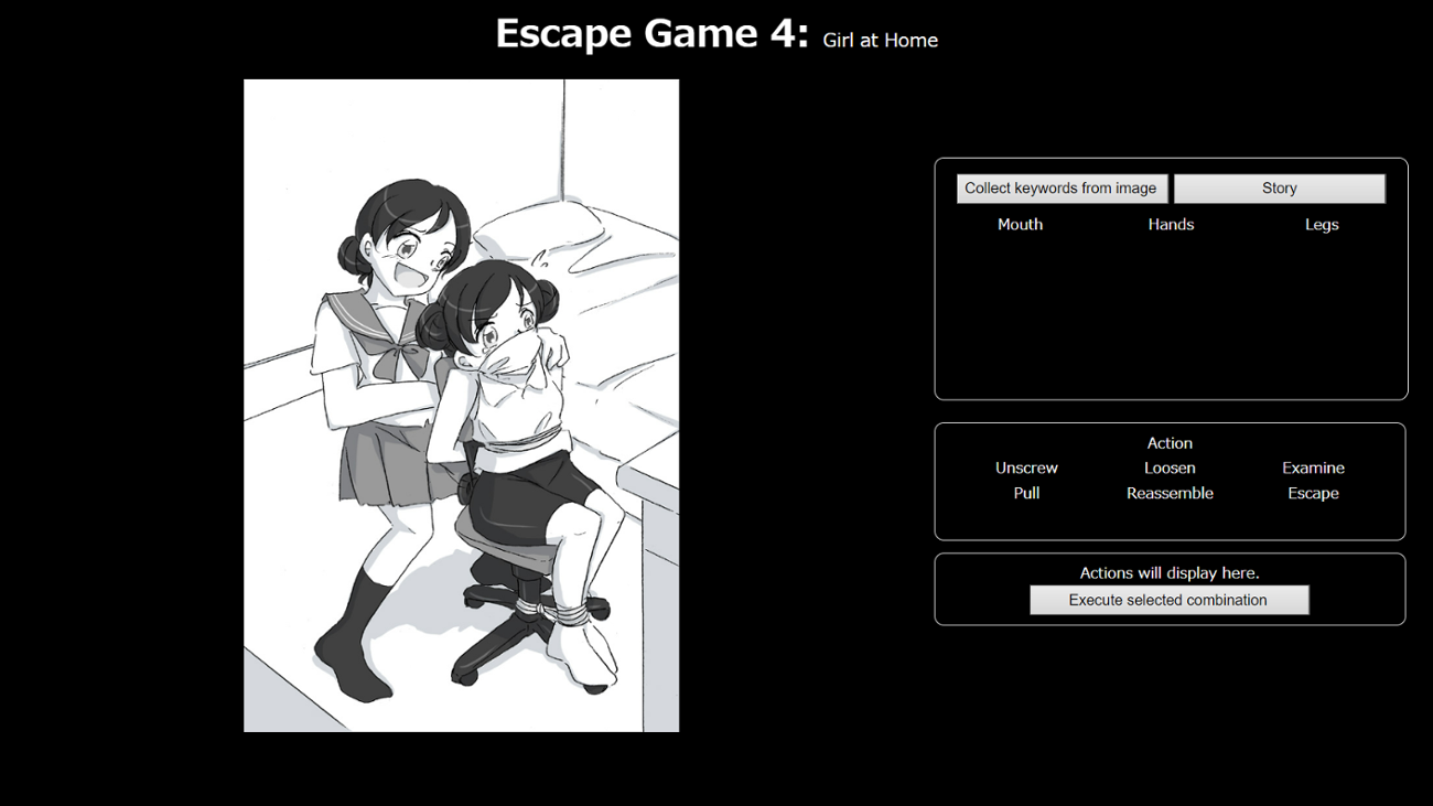 Games like TripleQ Escape Game Remastered: 04 - Girl at Home