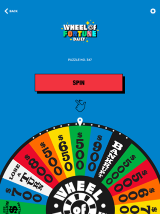 Wheel of Fortune Daily screenshot
