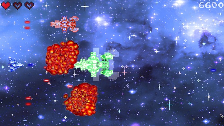 Alien Invaders: Neon Battle Master screenshot