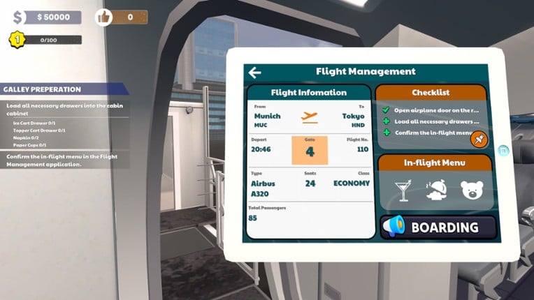 Cabin Crew Life Simulator screenshot