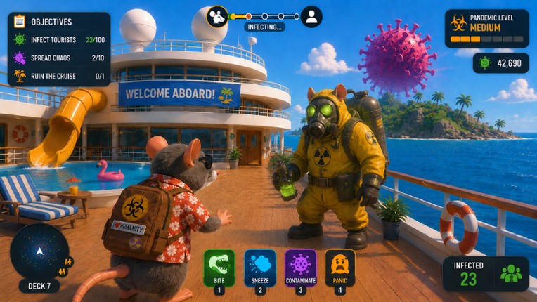 Cruise Hantavirus Simulator Image