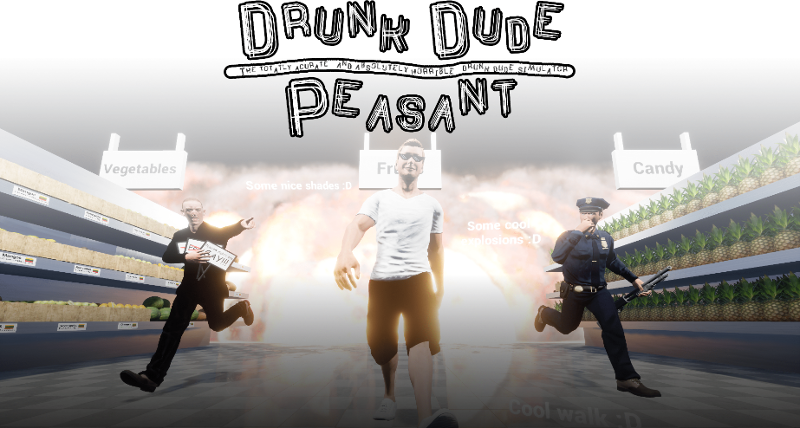 Drunk Dude Peasant Image