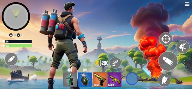 Epic Survival Battle Royale 3D Image