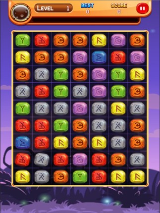 Fantastic Rune Stone Match 3 Mania Free Game Image