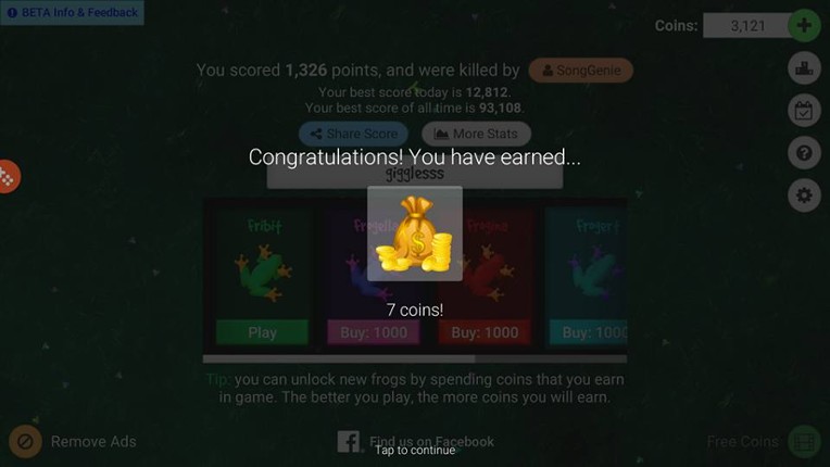 Frogar.io screenshot