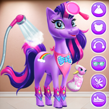 Magical Unicorn Candy World Image