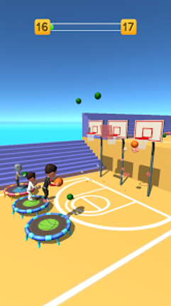 Jump Up 3D: Basketball game screenshot