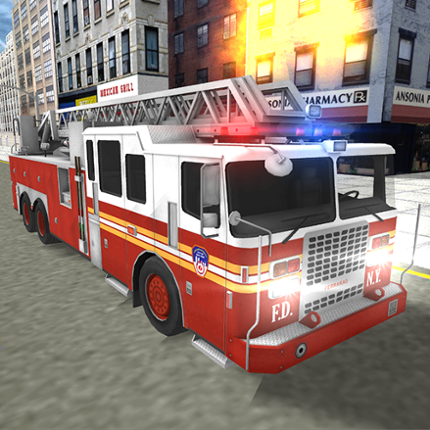 Fire Truck Driving Simulator Image