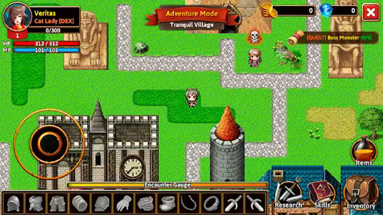 The Dark RPG: 2D Roguelike Pro screenshot