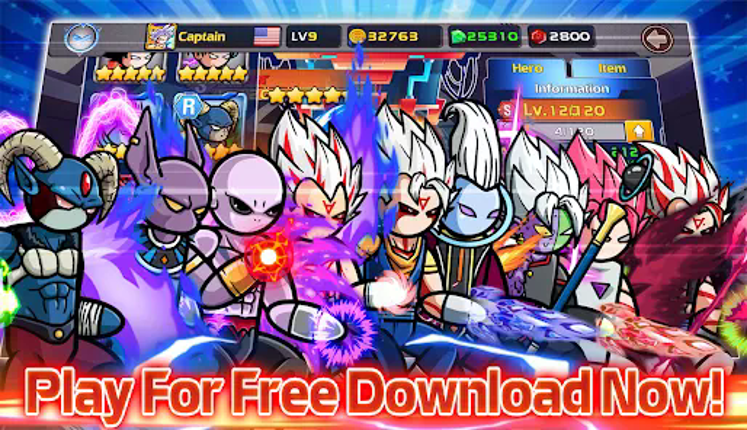 Stickman Warriors Legend Fight screenshot