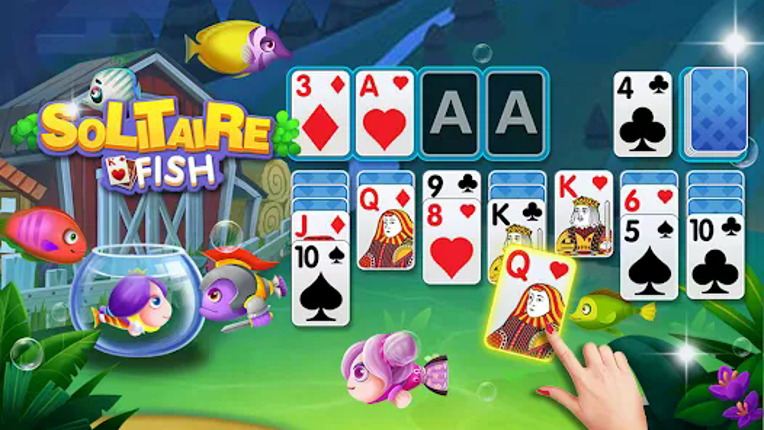 Solitaire Fish Klondike Card screenshot