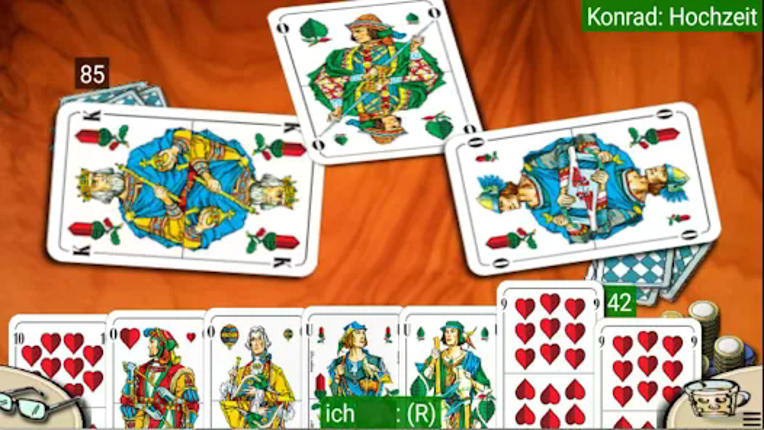 Doppelkopf am Stammtisch Image