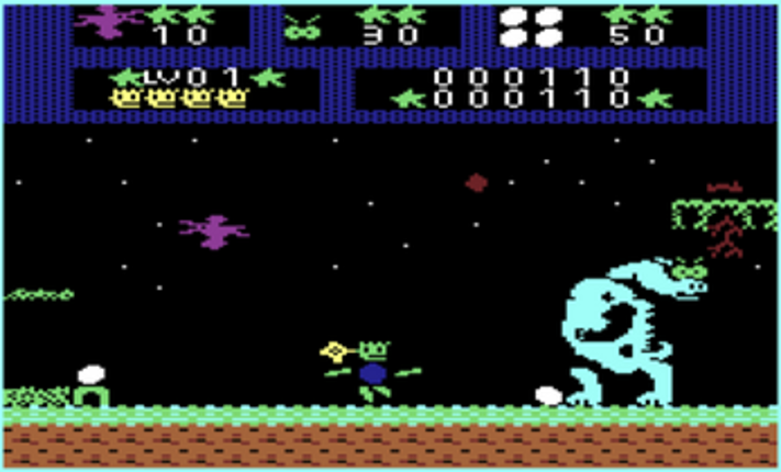 Caveman (VIC 20) screenshot