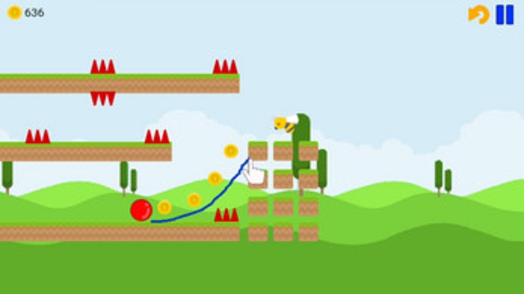 Draw For Ball: Red Ball Adventure Image