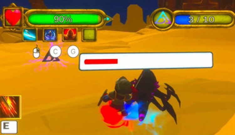 The Last Warrior : SPIRIT OF FIRE v1.0 screenshot