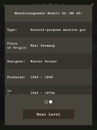 Guess the Modern Firearm screenshot