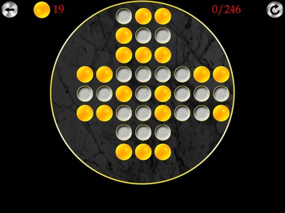 Marble Solitaire Premium screenshot
