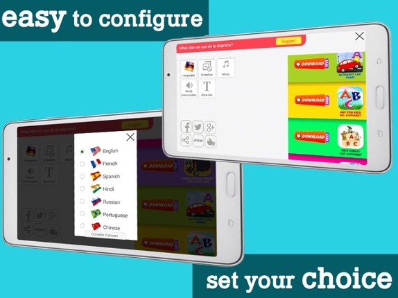 Montessori Colors and Shapes, an educational game to learn colors and shapes for toddlers screenshot