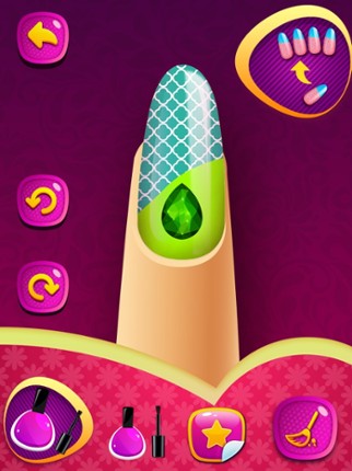 Nail Art Salon Girls Games - A Date Night Makeover screenshot