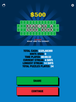 Wheel of Fortune Daily Image