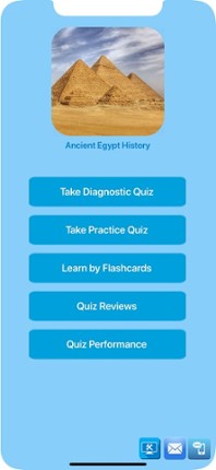 Ancient Egyptians History Quiz screenshot