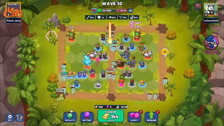 ChanceLot TD: Merge Wars screenshot