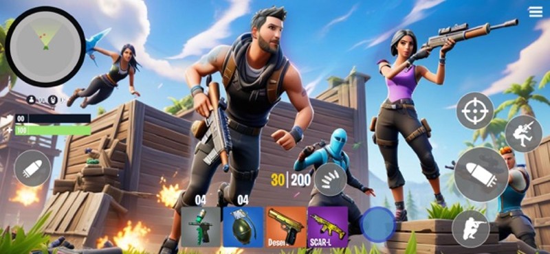 Epic Survival Battle Royale 3D screenshot