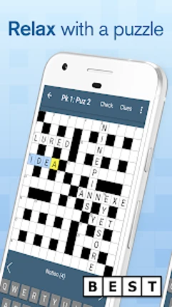 BestForPuzzles Quick Crossword screenshot