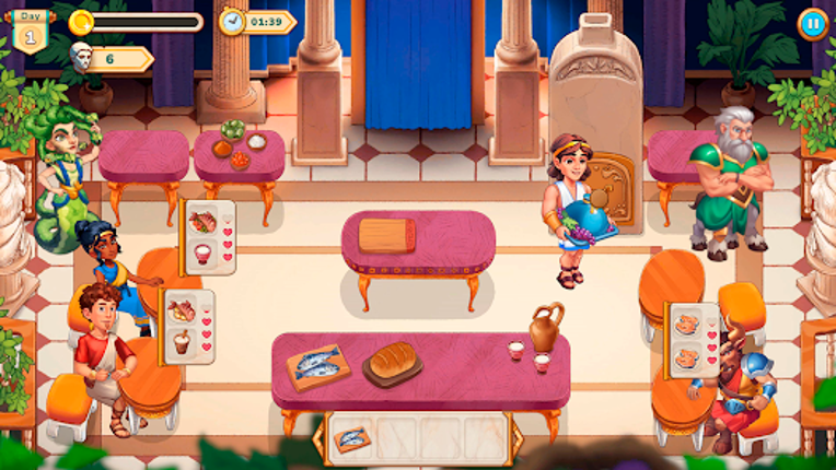 Greek Kitchen Frenzy: Dionysus screenshot