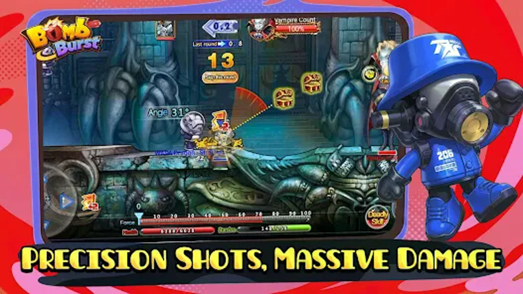 Bomb Burst - PvP Artillery screenshot