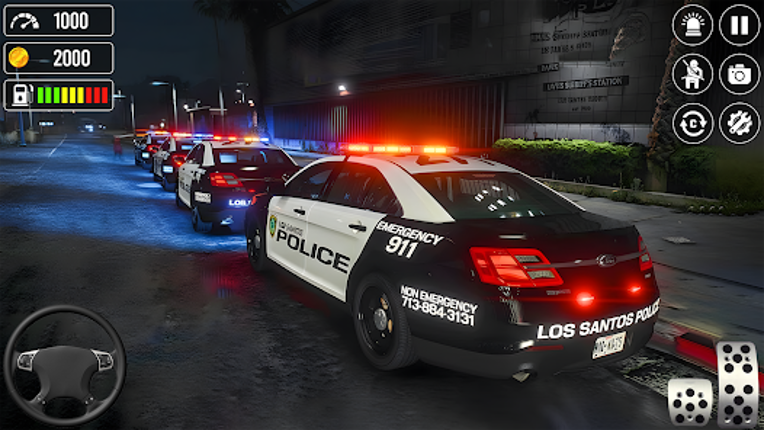 Police Games: Cop Car Chase 3D screenshot