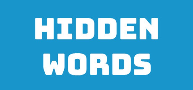 Hidden Words Game Cover