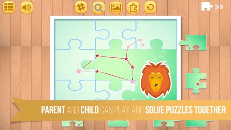 Kids Jigsaw Puzzle World : Astronomy &amp; Universe - Game for Kids for learning screenshot