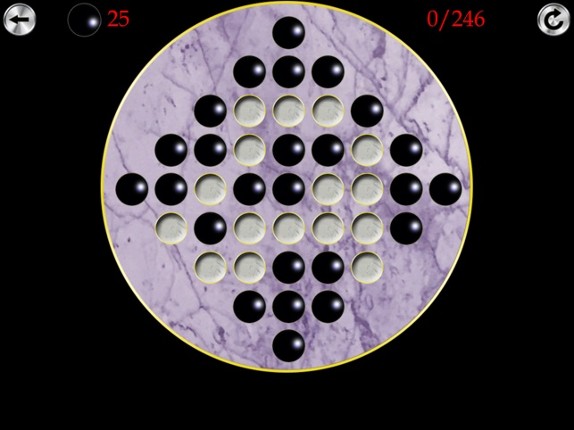 Marble Solitaire Premium screenshot